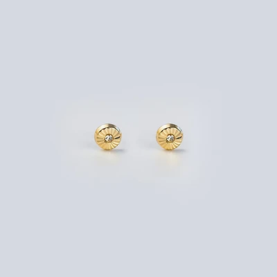 Eternity Button Studs