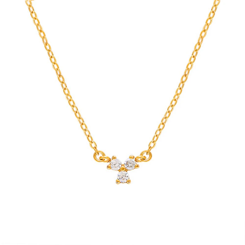 Tri-Gem Necklace