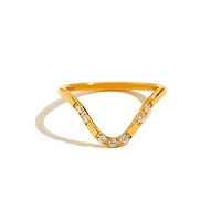 Gem Wave Ring