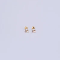 3 Gems Studs