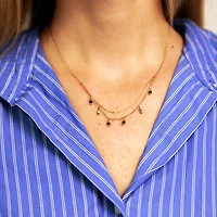Layered Multi Beads Necklace