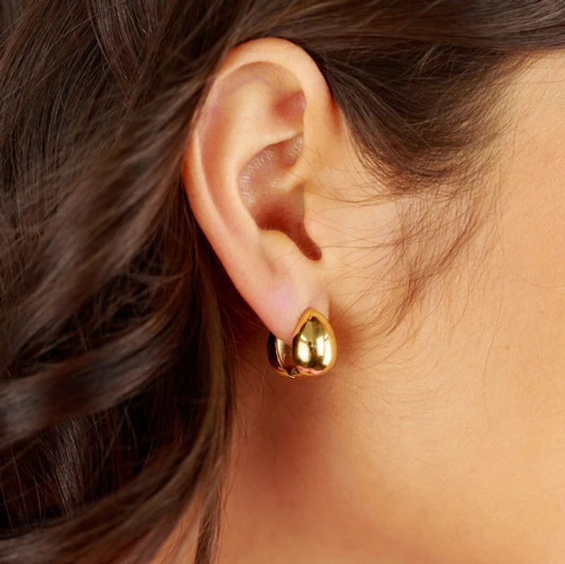 Gold Mega Dome Hoops