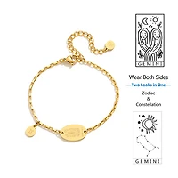Gold Zodiac & Constellation Bracelet