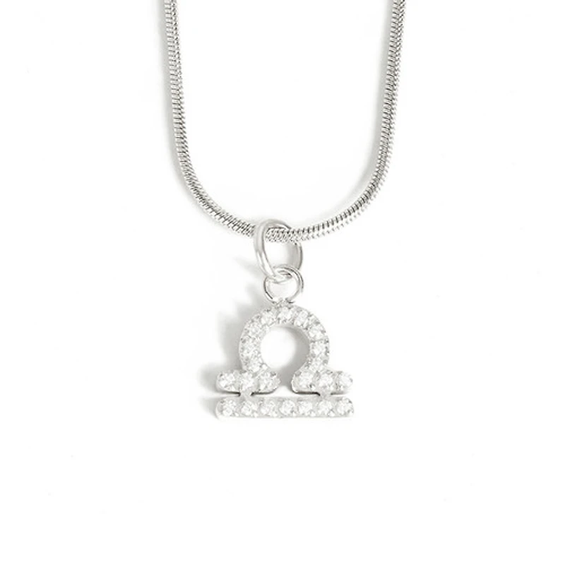 Steel Zodiac Symbol Necklace