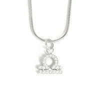 Steel Zodiac Symbol Necklace