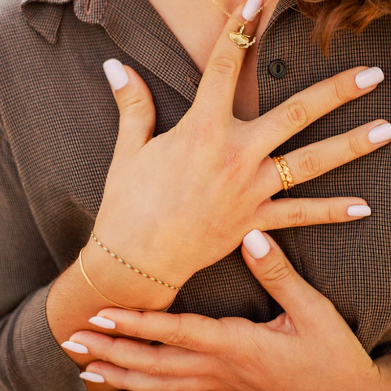 Patterned Eternity Ring
