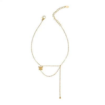Butterfly Connected Anklet