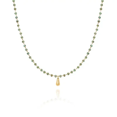African Turquoise Necklace