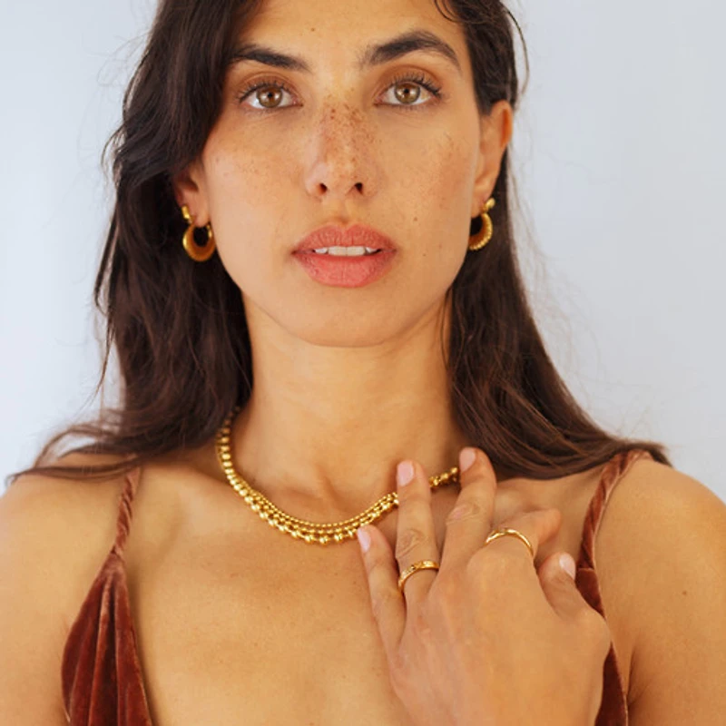 Layered Beaded Necklace