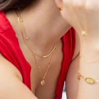 Mini Pink Shell Necklace