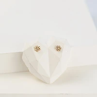 Gem Flower Studs