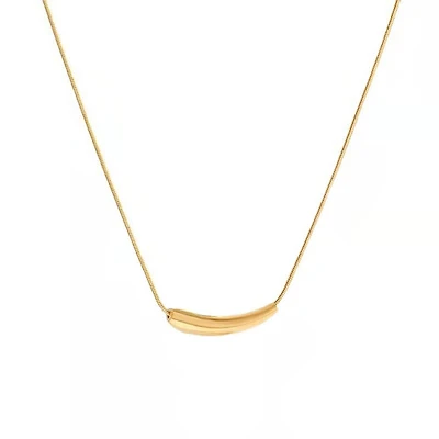 Gold Bean Necklace