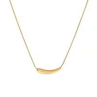 Gold Bean Necklace
