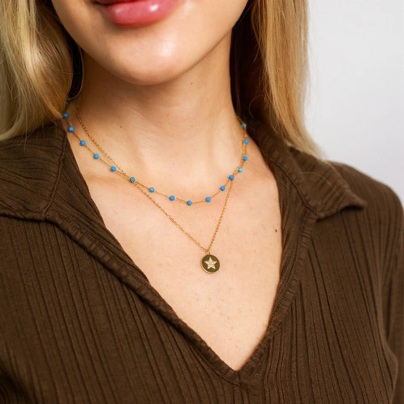 Coin Star Necklace