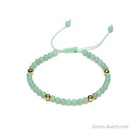 Braided Natural Crystal Bracelet (Spring Freshness)