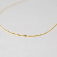 Thin Box Chain Necklace