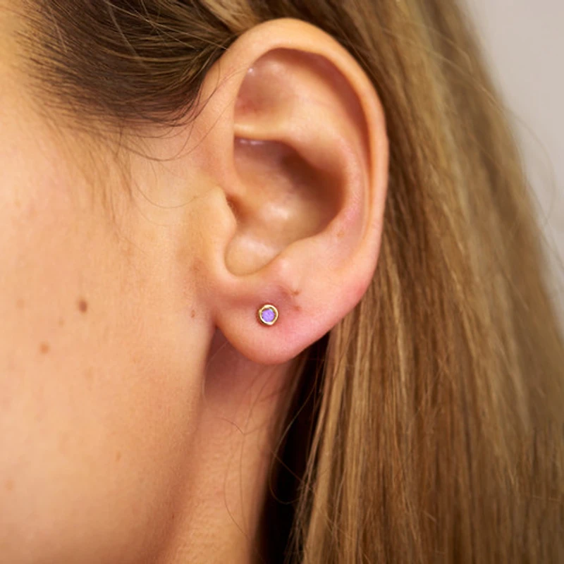 Gradient Gem Studs