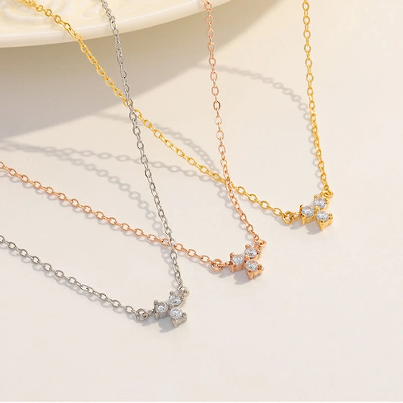 Tri-Gem Necklace