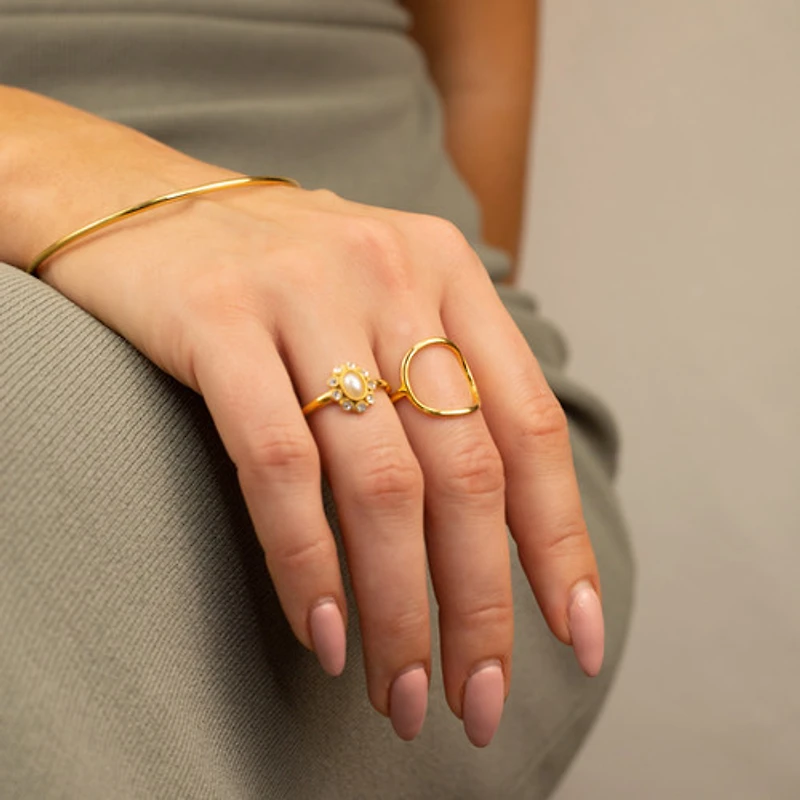 Open Circle Ring