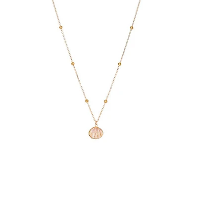 Mini Pink Shell Necklace