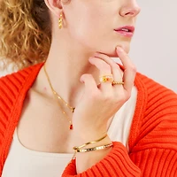 Dried Flower Resin Ring (Multicolor)