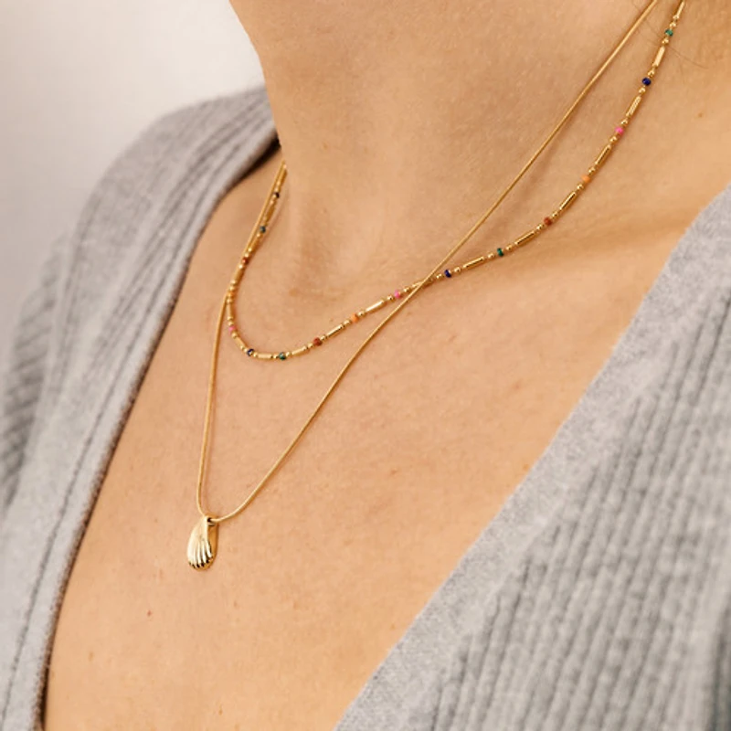 Color Pop Thin Necklace