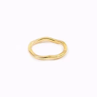 Abstract Waved Ring