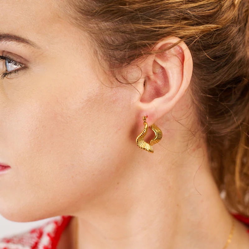 Abstract Eternity Hoops