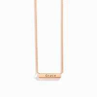Dainty Engravable Necklace