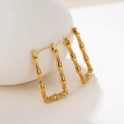 Bamboo Hoops