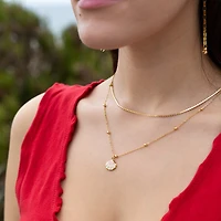 Mini Pink Shell Necklace