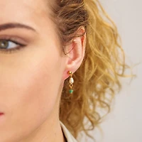 Turquoise Pearl Studs