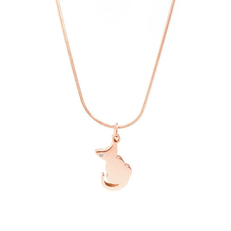 Cat Engravable Necklace