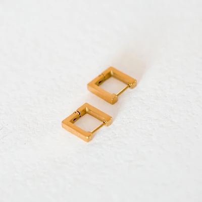 Small Square Hoops