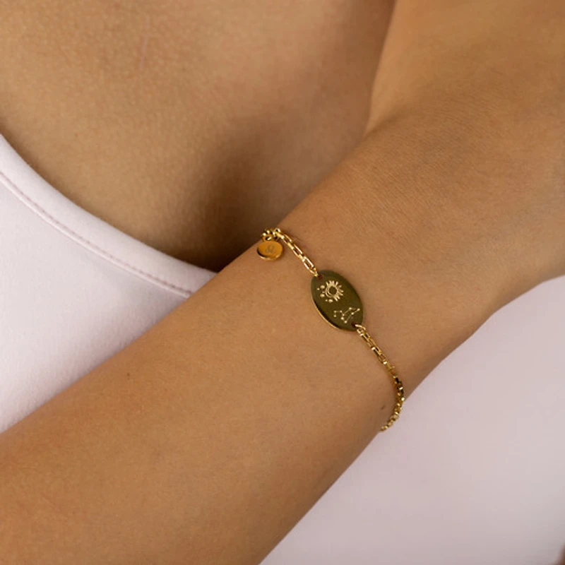 Gold Zodiac & Constellation Bracelet