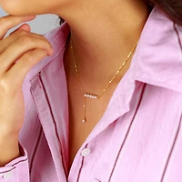 Pearl Bar Necklace