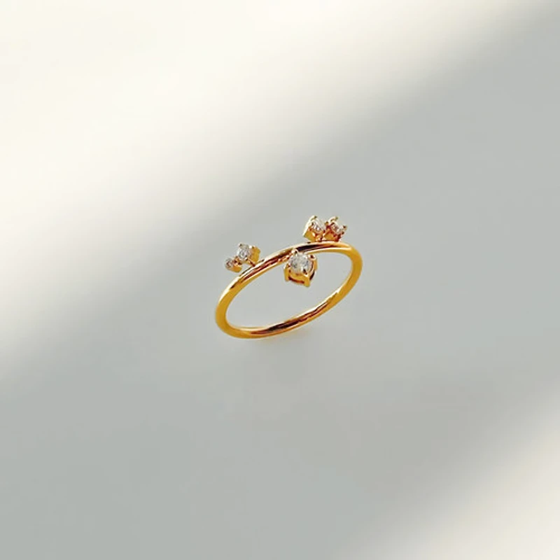 Cluttered Gem Ring