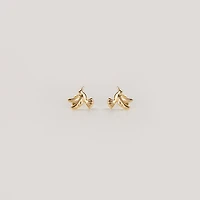Textured Hummingbird Studs