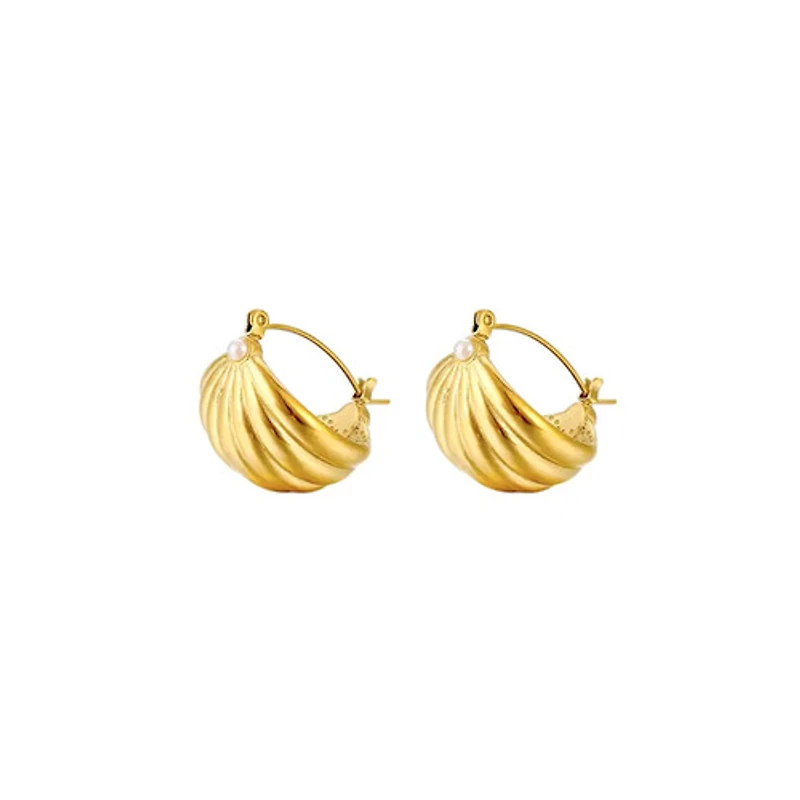 Shell Round Hoops