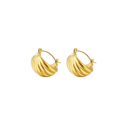 Shell Round Hoops