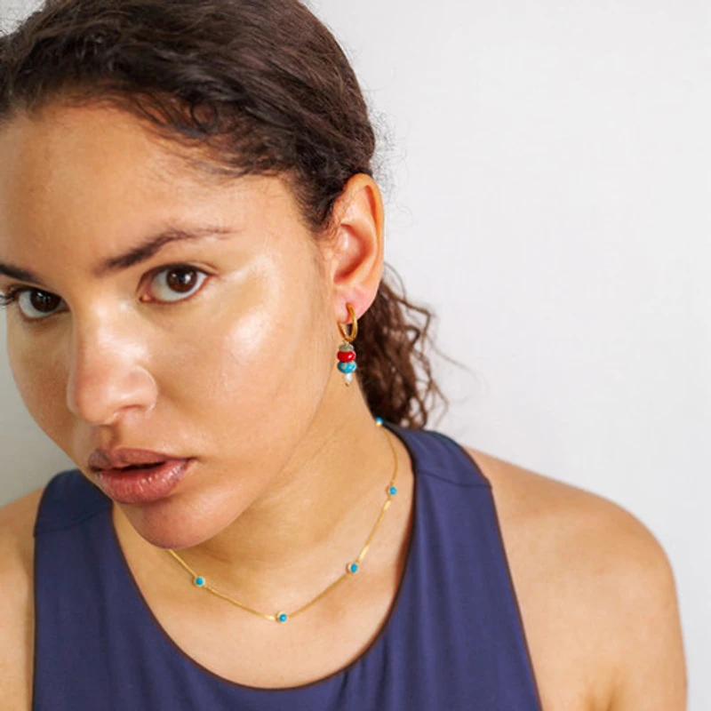 Turquoise Chain Necklace