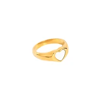 Shell Heart Ring