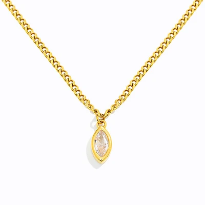 Vertical Eye Necklace