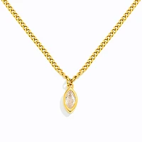 Vertical Eye Necklace