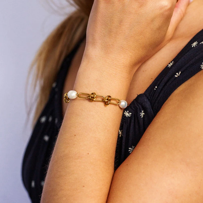 Chunky Pearl Bracelet
