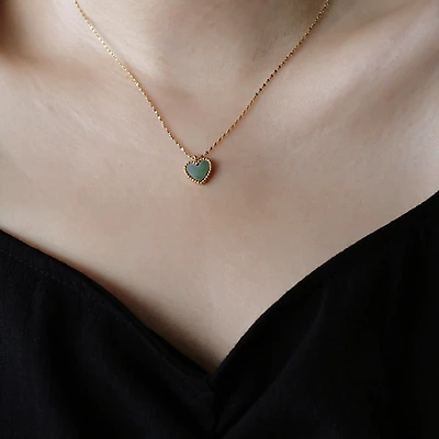 Shell Heart Necklace
