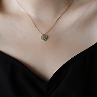 Shell Heart Necklace