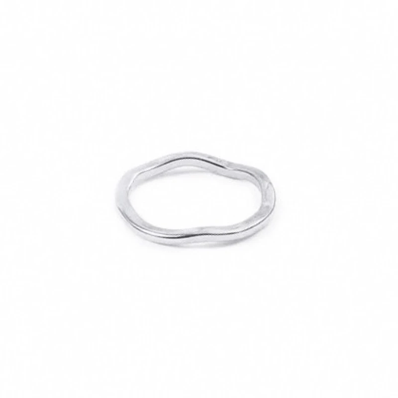 Abstract Waved Ring