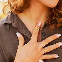 Ginkgo Pendant Necklace