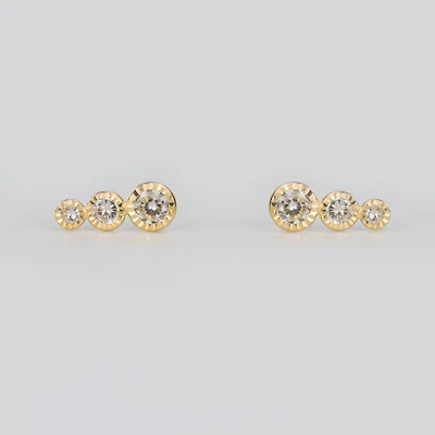Trinity Button Studs